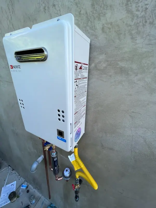 Tankless water heater installation for Golf Manor homes